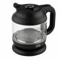 Чайник стеклянный электрический 1,2 л 1,63 кВт подсветка черный HS-10056 HomeStar (1/8)
