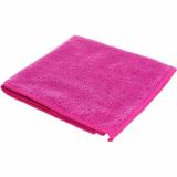 Салфетка микрофибра 30*30 см 200 гp/м² розовый M-01 Рыжий кот (1/200)
