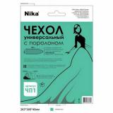 Чехол бязь с поролоном для гладильной доски 1290*395 мм в ассортименте Nika (1/20)