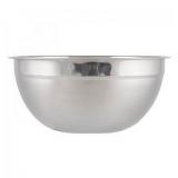 Миска нерж сталь 4000 мл 26*12 см толщина 0,45 мм смешанная полировка Bowl-Ring-26 Mallony (1/100)