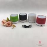 Колонка акустическая 3 Вт 6*6*5,7 см USB в ассортименте Baizheng (1/100)