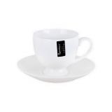 Набор фарфоровый чайный 2 пр 220 мл белый FD220CS Barista Коралл (1/48)
