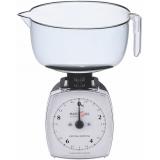 Весы кухонные механические 10 кг пластик чаша с ручкой съемная 1,5 л  Maxtronic (1/12)