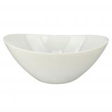Салатник стеклокерамический  25*23,8 см 2300 мл овальный PO-540 White-Oval Parsopal (4/12)