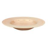 Тарелка фарфоровая суповая 20 см 7924 Beige Коралл (1/36)