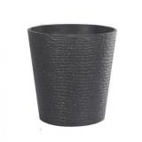 Горшок пластиковый 4,1 л 20*18*17 см черный Baizheng (1/28)