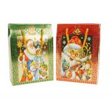 Коробка подарочная бумажная 20*10*25 см микс NP-4705 Baizheng (12/240)