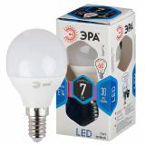 Лампа светодиодная  ЭРА LED smd P45-7w-840-E14 (6/60/2400)