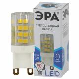 Лампа светодиодная  ЭРА LED smd JCD-5w-220V-corn, ceramics-840-G9
