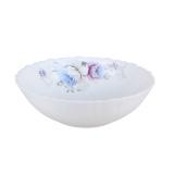 Салатник стеклокерамический  15 см 500 мл Blue flowers Коралл (6/72)