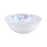 Салатник стеклокерамический  20 см 1200 мл Blue flowers Коралл (6/72)