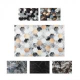 Коврик для ванной полиэстер 2 пр 60*90/60*45 см микс BZ-NP269 Baizheng (1/20)