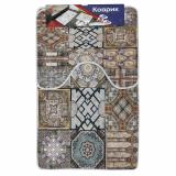 Коврик для ванной полиэстер 2 пр 50*80/50*40 см рис11 BZ-DL258 Baizheng (1/20)