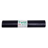 Пакет для мусора 240л 80мкм (900*1500) ПВД TWIST MAXI особопрочные в рулоне 10шт  /5/