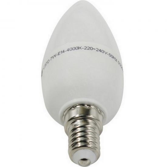 Акция! Лампа светодиодная Е14 7Вт 4000К диммер C37 Smartbuy(10/100) - 1