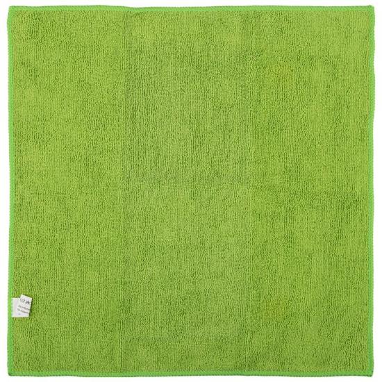 Салфетка микрофибра 40*40 см 250 гp/м² супервпитывающая микс CM-02 Рыжий кот (10/100) - 1