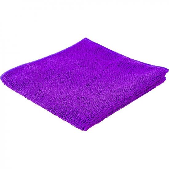 Салфетка микрофибра 30*30 см 250 гp/м² фиолетовый M-02 Рыжий кот (1/200) - 1