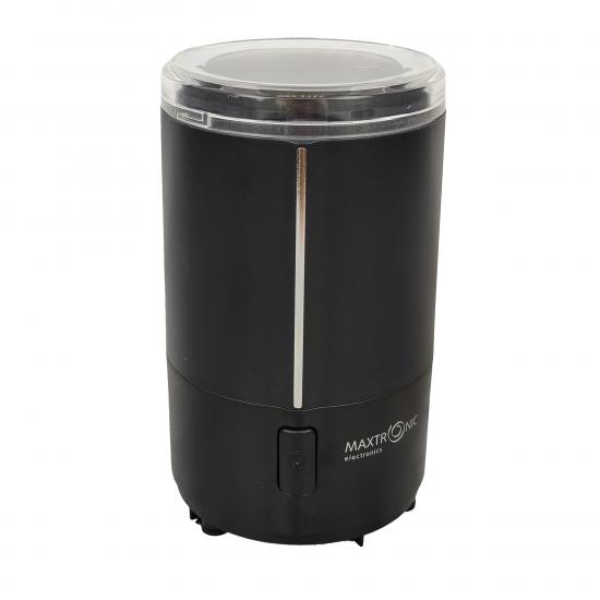 Кофемолка пластик 180 Вт 50 гр роторная импульс черный Maxtronic (1/12) - 1