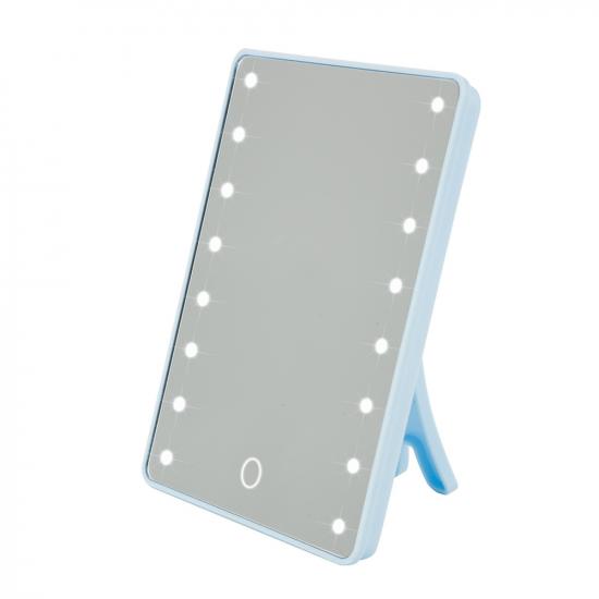 Зеркало косметическое 16,3*21,2 см 4*ААА подсветка 16 led EN-705 Energy (1/12) - 1