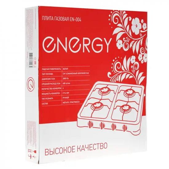 Акция! Плита газовая четырехконфорочная 3,2 кВт белая EN-004 Energy (1/4) - 1