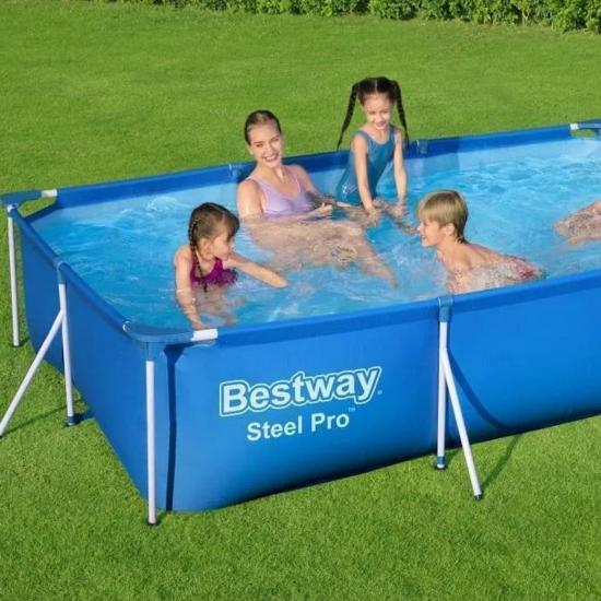 Бассейн каркасный 400*211*81 см 5700 л фильтр-насос BestWay (1/1) - 1
