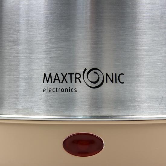 Чайник металлический электрический 1,8 л 1,8 кВт бежевый Maxtronic (1/12) - 1
