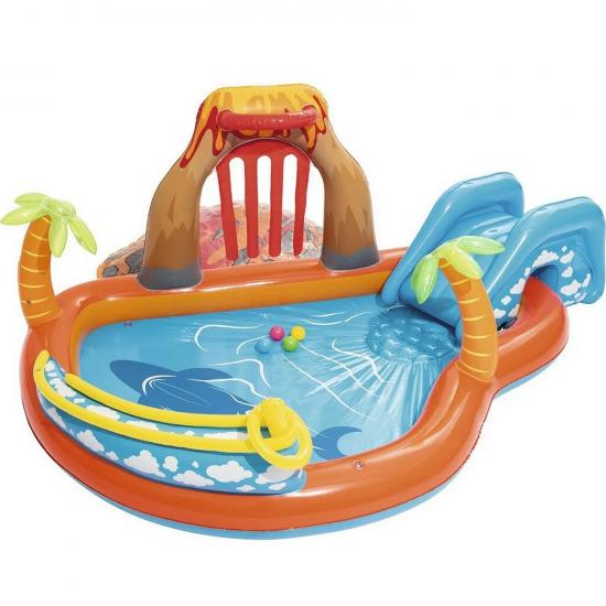 Игровой центр 265*265*104 см с бассейном Lava Lagoon Bestway (1/2) - 1