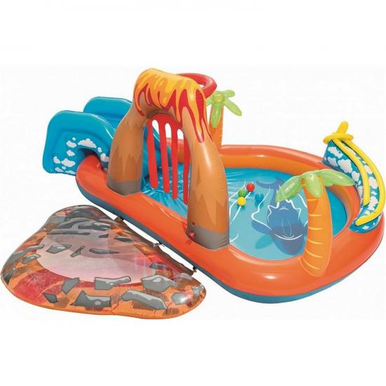 Игровой центр 265*265*104 см с бассейном Lava Lagoon Bestway (1/2) - 1