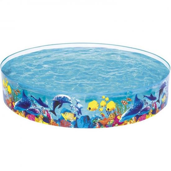 Бассейн ПВХ 244*46 см 1612 л Bestway (1/4) - 1