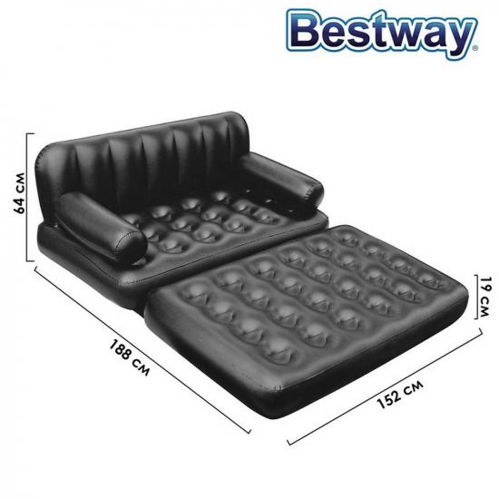 Диван надувной 188*152*64 см BestWay (1/3) - 1