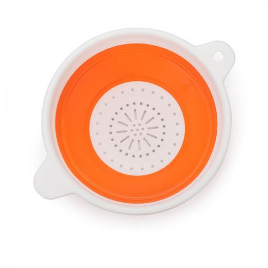 Дуршлаг пластиковый складной Compact Mini мандарин Berossi (1/32) - 1