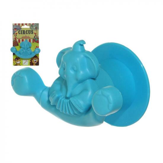 Акция! Крючок пластиковый 10*6,6*6,3 см мята Circus Elephant Berossi (1/48) - 1