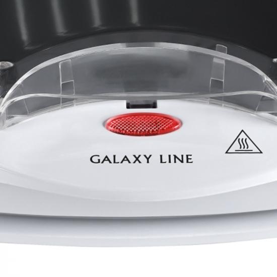 Гриль электрический 1200 Вт антипригарное покрытие 2 рабочие поверхности Galaxy Line (1/4) - 1