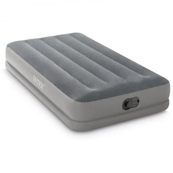 Матрас надувной 191*99*30 см встроенный насос USB Twin Dura-Beam Prestige Intex (1/1) - 1