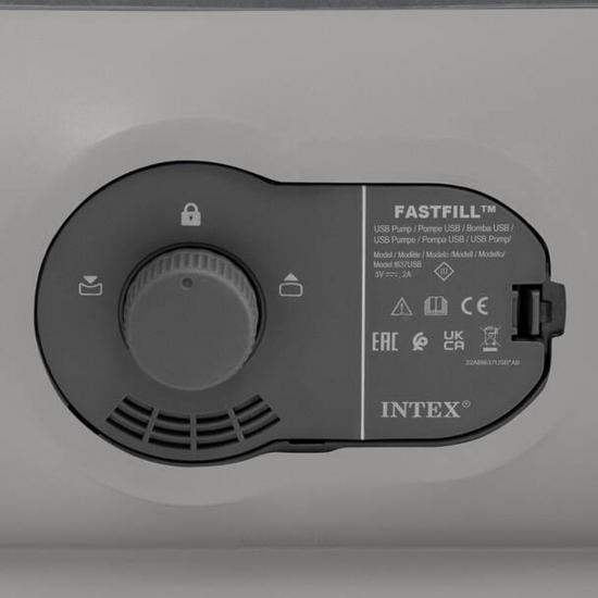 Матрас надувной 191*99*30 см встроенный насос USB Twin Dura-Beam Prestige Intex (1/1) - 1
