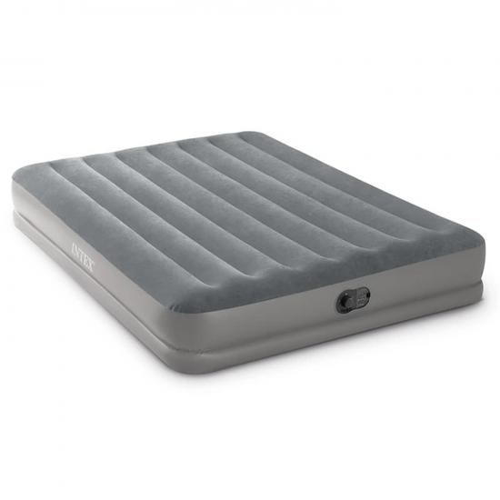 Матрас надувной 152*203*30 см встроенный насос USB Queen Dura-Beam Prestige Intex (1/1) - 1