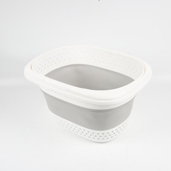 *Корзина силиконовая складная 51*39*30 см микс DRC-0534 Baizheng (1/1) - 1