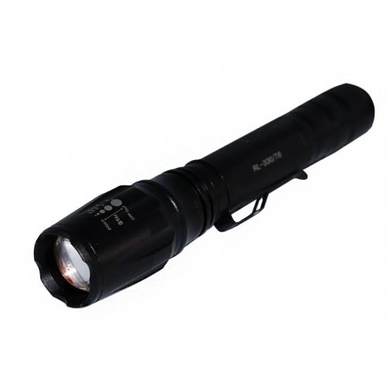 Фонарь ручной 21.6*2.5 см 1 Led аккумулятор 2 шт 6800 мАч USB+авто зарядное 330 Fessle (1/1) - 1