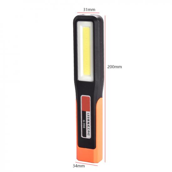 Фонарь ручной  led 19,8*4,2 см аккумуляторный 3 режима usb шнур Baizheng (1/200) - 1