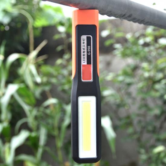 Фонарь ручной  led 19,8*4,2 см аккумуляторный 3 режима usb шнур Baizheng (1/200) - 1