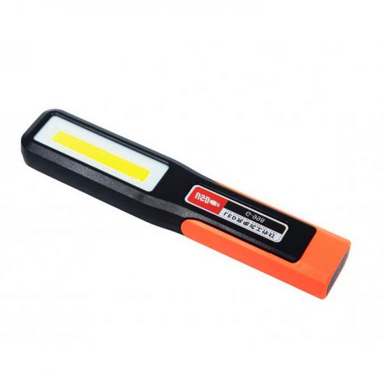 Фонарь ручной  led 19,8*4,2 см аккумуляторный 3 режима usb шнур Baizheng (1/200) - 1