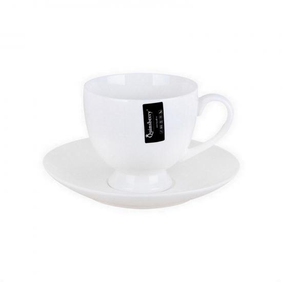 Набор фарфоровый чайный 2 пр 220 мл белый FD220CS Barista Коралл (1/48) - 1