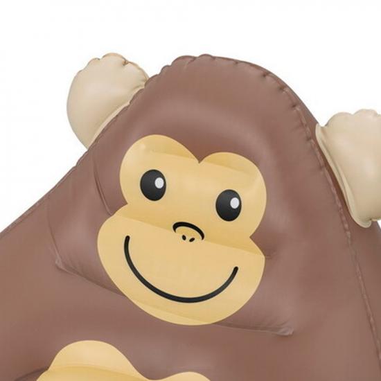 Кресло надувное 72*72*64 см Cozy Critters Обезьяна Bestway (1/3) - 1