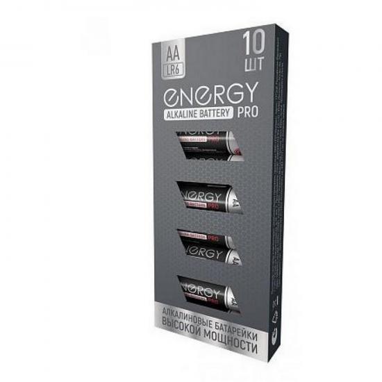 Батарейка алкалиновая АА LR6 упак 10 шт Pro Energy (1/55) - 1