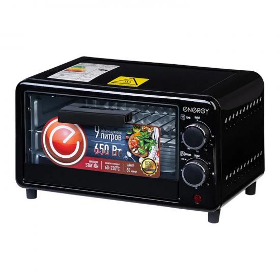 Мини-печь  9 л 650 Вт аксессуары черный GT-09A-B Energy (1/1) - 1