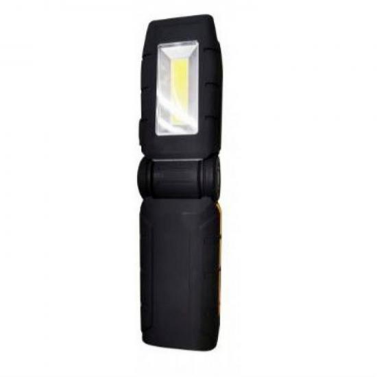 Фонарь ручной led 21*5,6*3,3 см аккумуляторный USB с магнитным крючком Baizheng (1/96) - 1