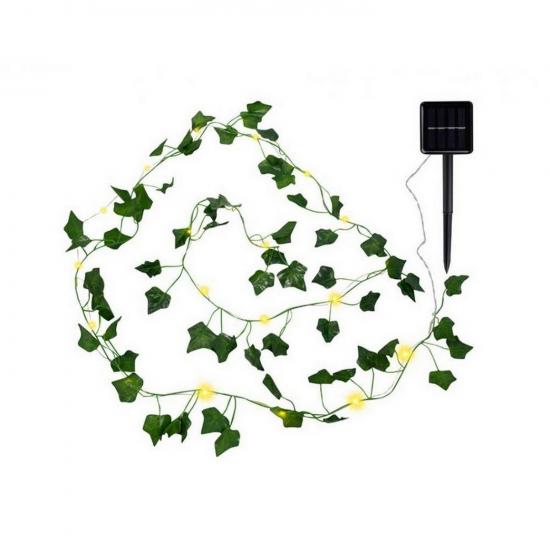 Гирлянда для улицы 20 led 2 м 8 режимов штекер солнечная батарея Плющ Park (1/48) - 1