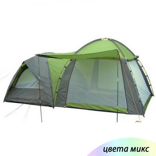 Палатка шатер 4-х местная 480*240*180 см PU2000 микс Baizheng (1/3) - 1