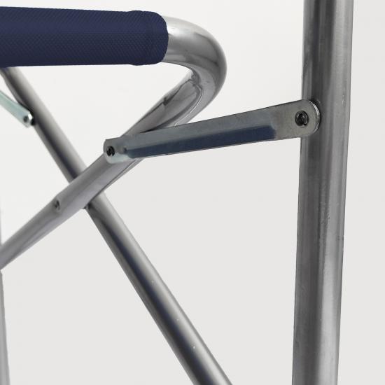 Стул со спинкой туристический складной 54*44*78 см до 120 кг синий Baizheng (1/6) - 1