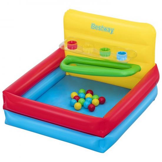 Игровой центр 104*94*61 см с мячами до 71 кг СОРТ-ПЛЭЙ Sort N' Play Bestway (1/4) - 1